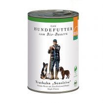 Truthahn “Sensitive” Hunde-Menü von Defu – 410g