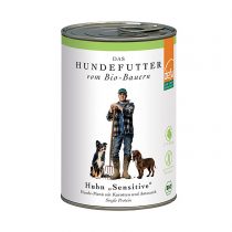 Huhn “Sensitive” Hunde-Menü von Defu – 410g