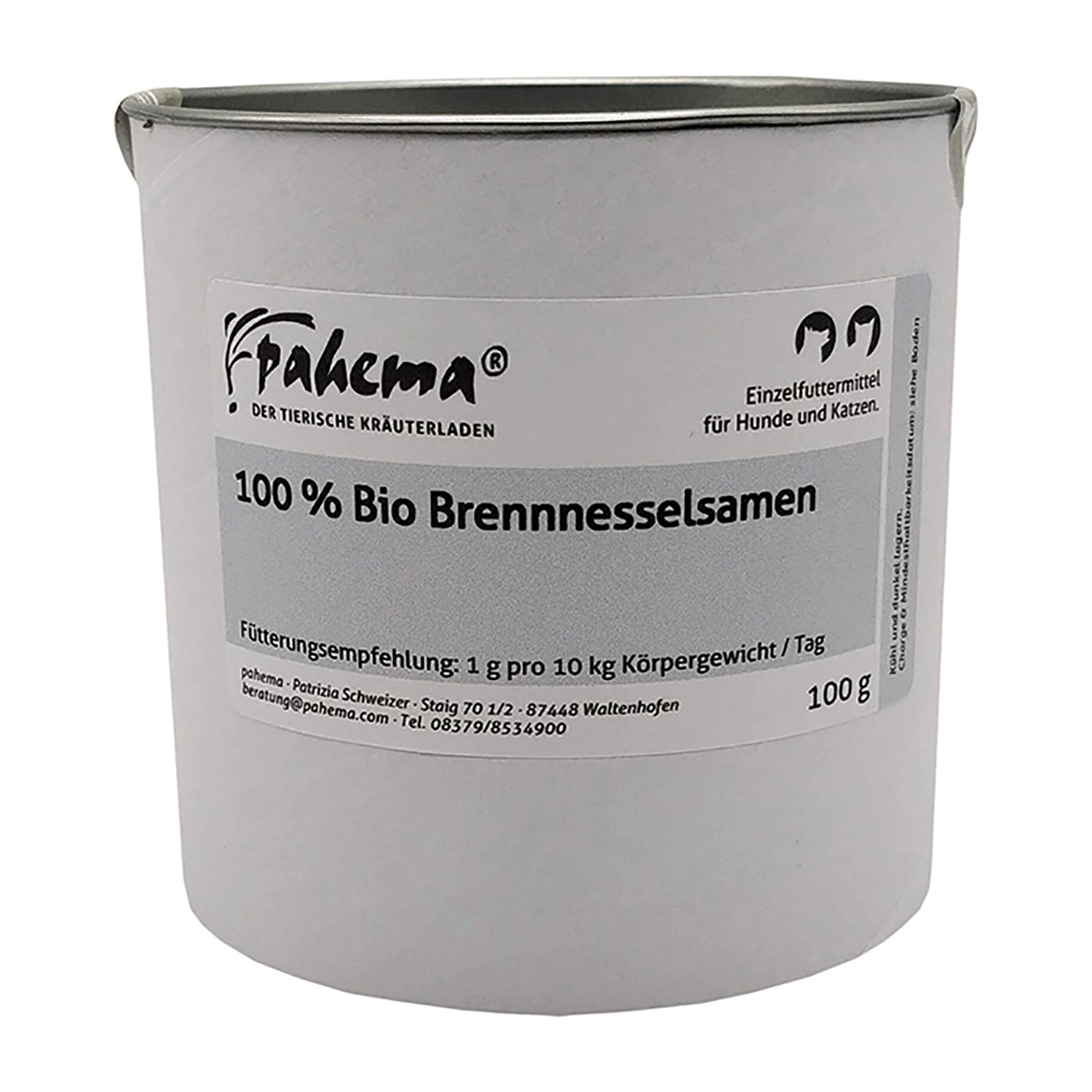 Bio-Brennnesselsamen von Pahema – 200g