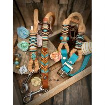 Halsband & Leine “Spumante” von Wutz – 2 Meter, verstellbar
