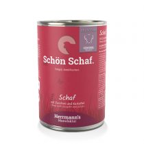 Schaf mit Zucchini – Selection Nassfutter Menü von Herrmann’s – 400g