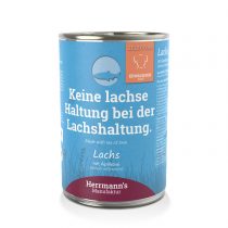 Lachs mit Aprikose – Selection Nassfutter Menü von Herrmann’s – 400g