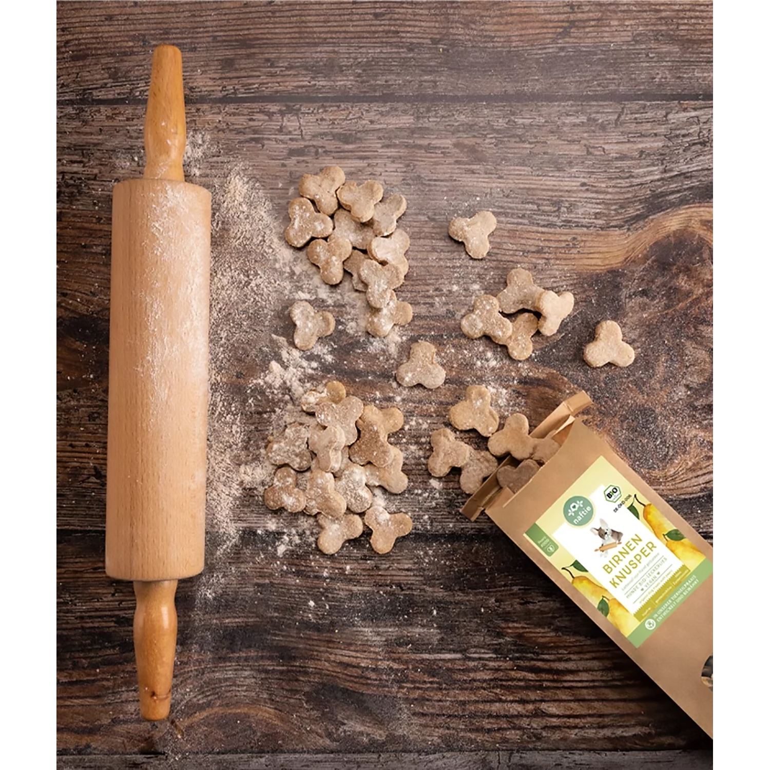 Bio-Birnen-Knusper – Kekse von Naftie – 150g