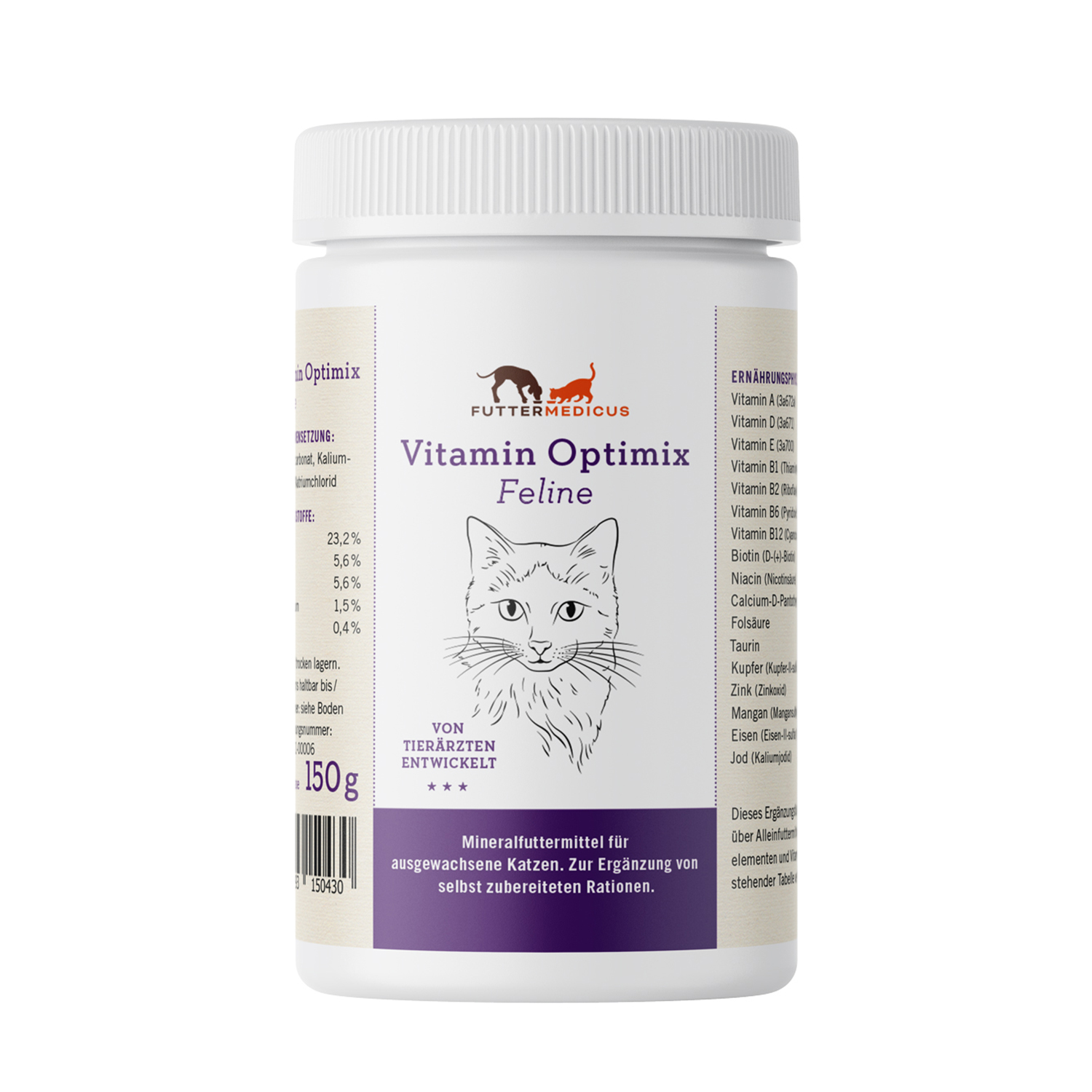 Vitamin Optimix Feline von Futtermedicus – 150g