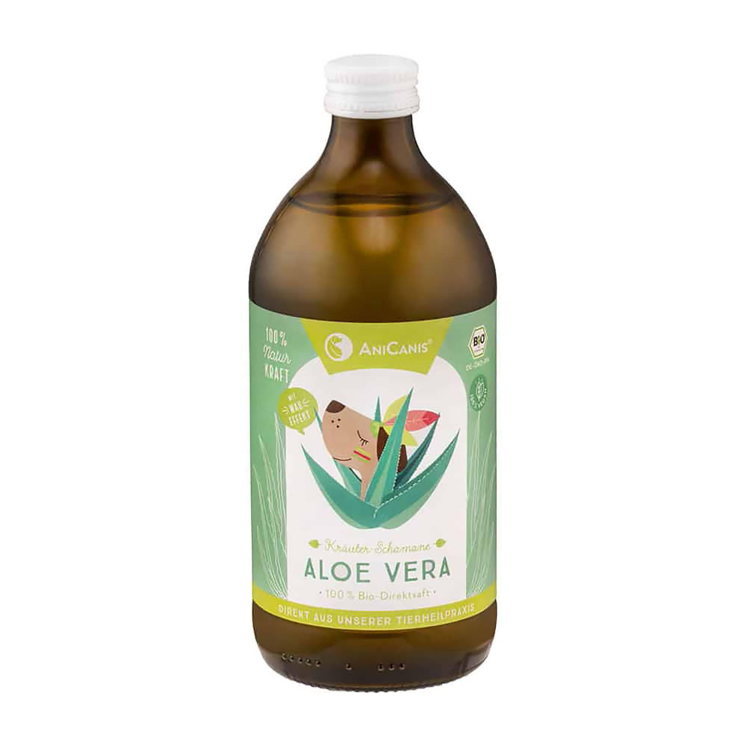 Aloe Vera Bio-Direktsaft von AniCanis – 500ml