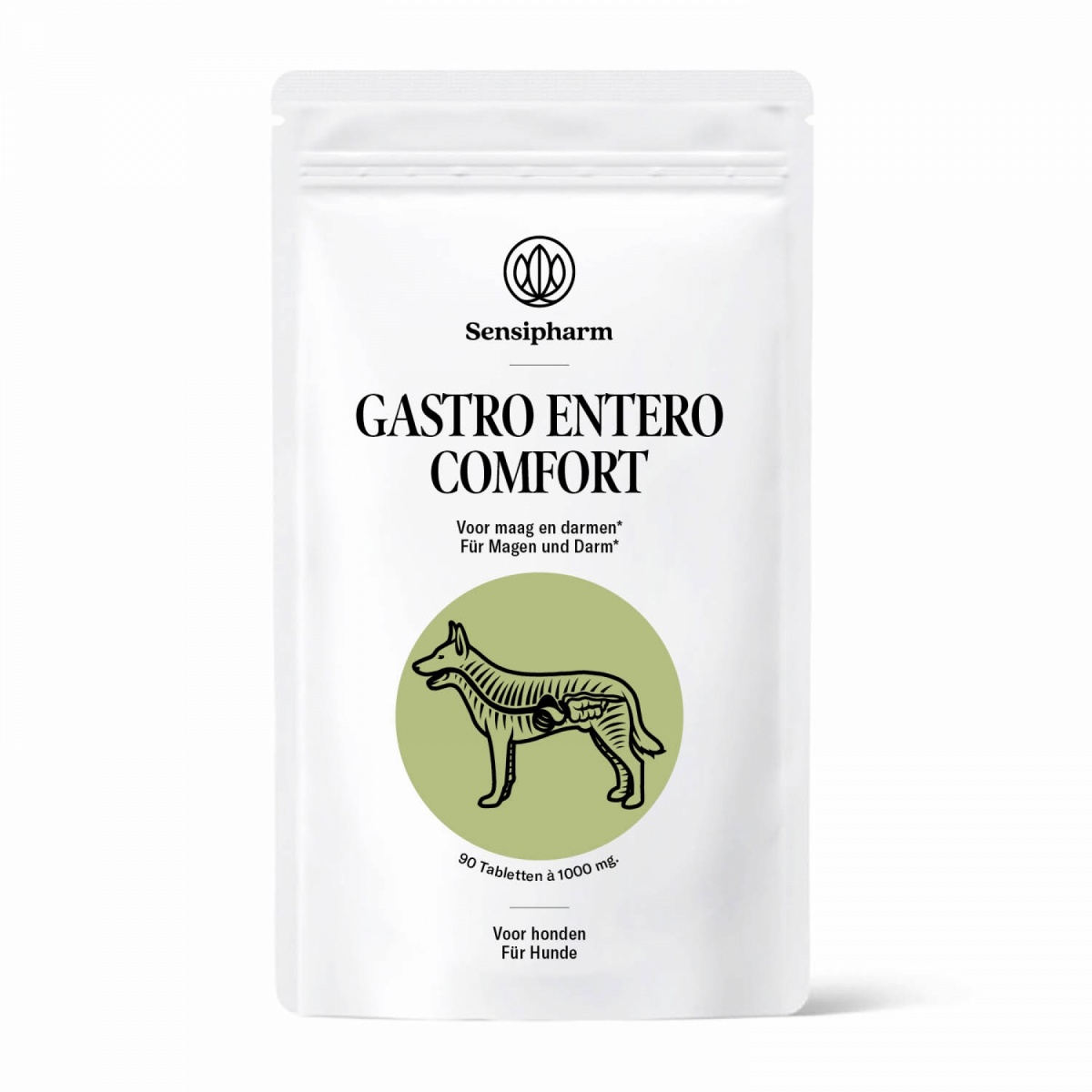 Gastro Entero Comfort – Für einen gesunden Magen-Darmtrakt von Sensipharm – 90 Stück