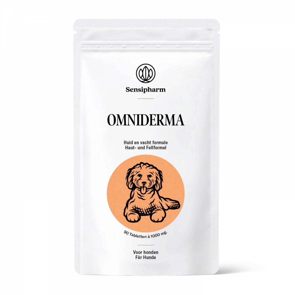 Omniderma – für Hunde mit Fellproblemen und Juckreiz von Sensipharm – 90 Stück