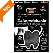 QChefs Zahnputzkohle für Zähne und Darm – 80g