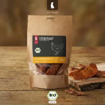Hähnchenbrustfilet getrocknet von Liebesgut – 100g