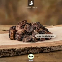 Bio-Rinderlunge Trainingshappen von Liebesgut – 150g
