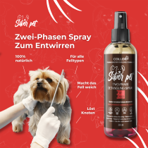 Zwei-Phasen-Spray für Entwirrung und Haarglanz von Silver Pet – 200ml