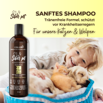 Mildes Shampoo für Welpen und Katzen von Silver Pet – 300ml