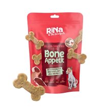 Glutenfreie Hundekekse Bone Appétit mit Rind, Pansen und Kokosmehl von Rina – 180g