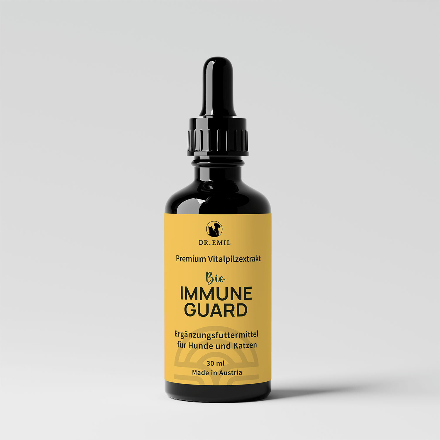 Immune-Guard-fuer-Hunde-und-Katzen-Dr.-Emil Immune Guard Bio Vitalpilz-Extrakt flüssig