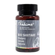 Shiitake Vitalpilz – Bio Extrakt Kapseln von Pahema – 60 Stück