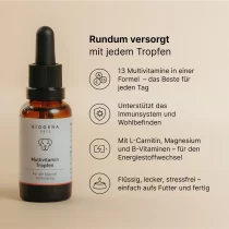 Multivitamin Tropfen von Biogena Pets – 100ml