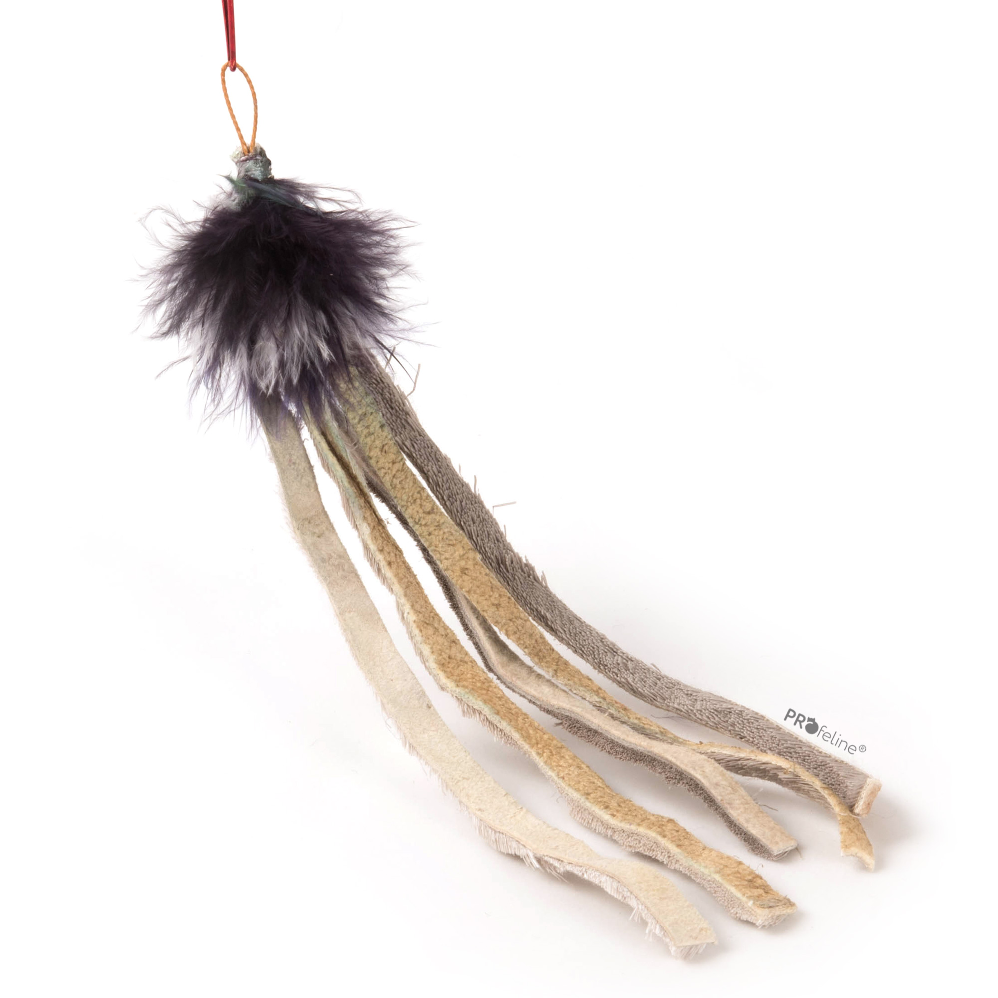 katzenangel-lederstreifen-anhaenger Anhänger für Katzenangel Leatherfringes