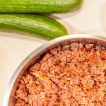 BIO Menü im Glas Lamm – Nassfutter für Katzen von Khouris – 200g