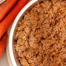 BIO Menü im Glas Rind – Nassfutter für Katzen von Khouris – 200g