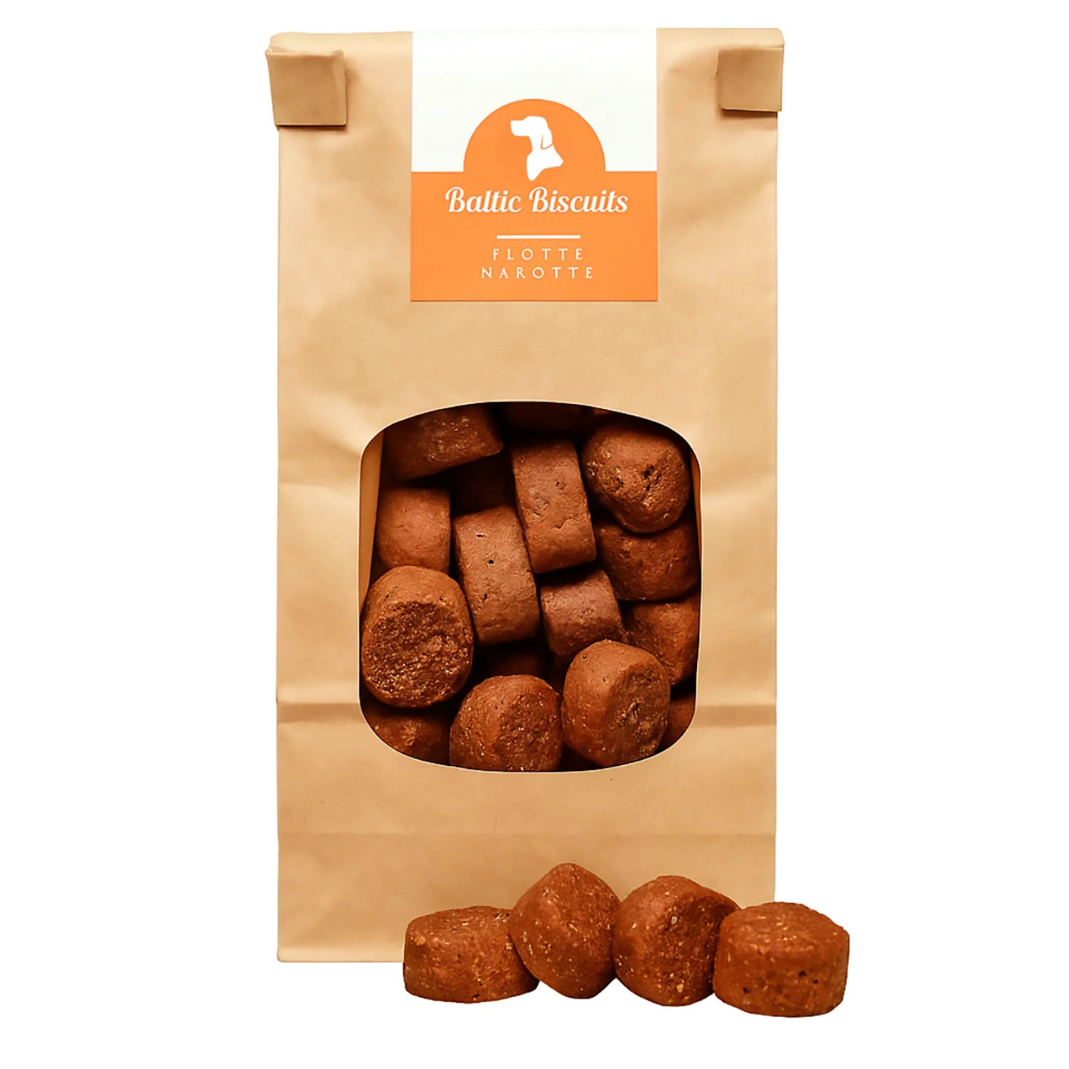 Baltic_Biscuits_Flotte_Karotte.png Flotte Karotte - Hundekekse