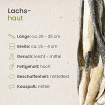 Lachs Haut Stangerl getrocknet – 100g