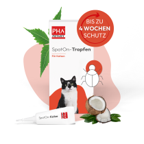 SpotOn – Tropfen für Katzen von PHA Petvet – 2 x 1,5ml