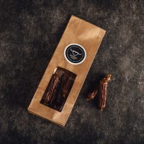 Getrocknete Würstchen vom Wasserbüffel – 100g