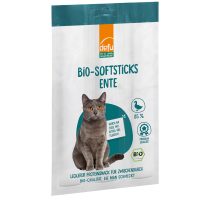 Bio-Ente Softsticks – Snackstangerl für die Katze von Defu – 3 Stück