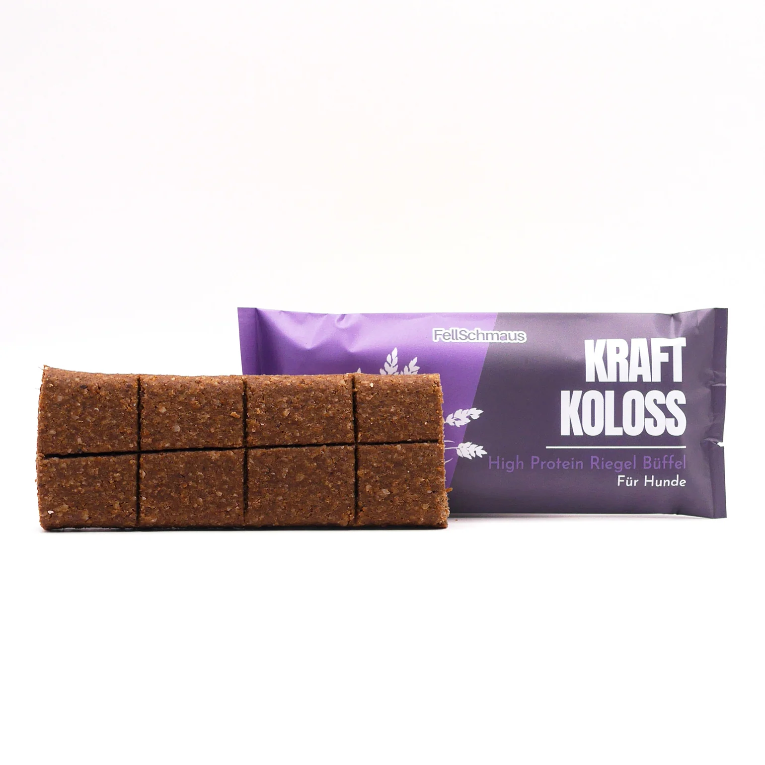 fellschmaus-hundesnack-high-protein-riegel-hunde-sorte-bueffel_7b390769-9b4f-44c9-8754-06b1af458cce.jpg Schmaus Riegel Kraft Koloss - Weicher Büffelfleischriegel