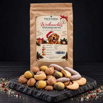 Weihnachts-Keksmischung für Hunde von Paul & Paulina – 200g